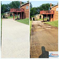 Concrete Cleaning on Pinetree Dr. in Clarksville, TN