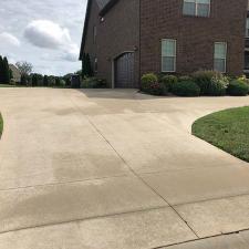 Concrete Cleaning on Prince Dr. in Clarksville, TN