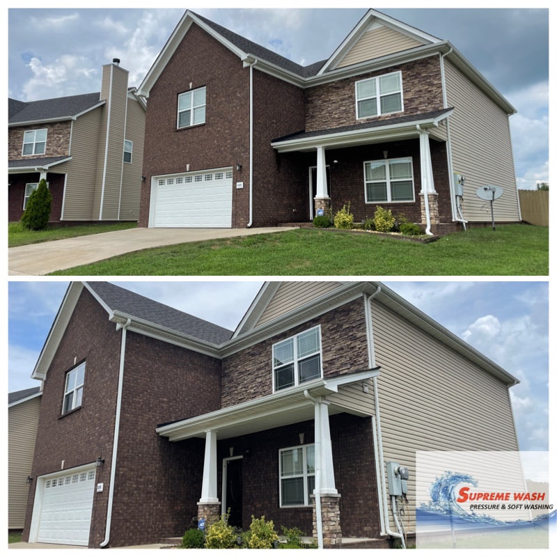 House wash deck cleaning pleasant view tn