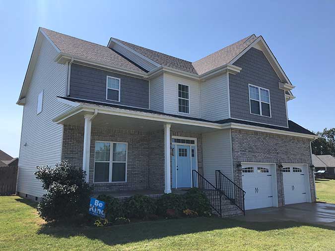 House Wash on Ellington Dr in Clarksville TN